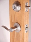 Kwikset Signature Tustin Keyed Entry Lever Deadbolt Satin Nickel 991TNL15 #8LS Open. Price: $28.99.