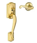 Schlage FE285 605 Rh Camelot Handleset With Right-handed Flair Lever Open. Price: $45.00.