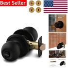 Bedroom Bathroom Privacy Door Knob Matte Black Ansi GRADE-3 Reversible New. Price: $26.45.