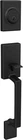 Schlage JH58-SUT Sutton Exterior Only Sectional Single Cylinder Black New. Price: $116.05.