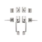 Kiayaci Lock Double Handle Sets With Deadbolt Silver Entry Door... New. Price: $190.96.