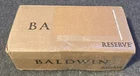 Baldwin PSROUTAR190 Round Passage Door Knob With Arch Rose Satin Black New. Price: $84.49.