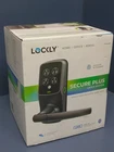Lockly PGD628F Secure Plus Smart Lever Bluetooth & Fingerprint Oiled Bronze Open. Price: $169.00.
