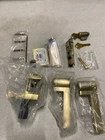 Baldwin ENSQUCSR044 Square Keyed Entry Door Lever With Rose - Satin Brass Open. Price: $167.99.