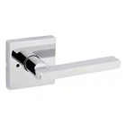 Kwikset 730HFLSQT-26 Halifax Privacy Door Lever With Square Rose, Chrome New. Price: $21.59.