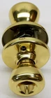 Kwikset Keyed Entry Door Knob In Polished Brass 400T 3 Cp K6 V1 Open. Price: $10.95.
