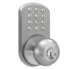 Milocks Keyless Entry Door Knob Satin Nickel Electronic Keypad Bed Bath New. Price: $51.39.