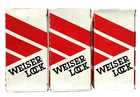 Nos Weiser Bed/bathroom Knob Polished Brass 2-3/8 Back Set, With Slight Flaws. Open. Price: $53.99.