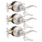 Probrico (3 Pack Entry Door Lever With Keys ,locking Handle Set ... New. Price: $72.24.