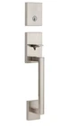 Kwikset 818SCELIP-15S.STRKP San Clemente Exterior Only Keyed Entry, Satin Nickel Open. Price: $59.99.