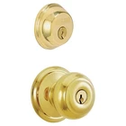 Schlage FB50VGEO505 Knob Lockset, Mechanical Lock, Handle, Round Design, Br New. Price: $70.13.