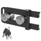Ast Double Door Security Lock, Middle, Matte Black With Snib And Cylinder New. Price: $63.99.