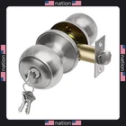Cml Keyed Entry Door Knob Set - Solid Stainless Steel Ball Handle, 1 Pack New. Price: $24.14.