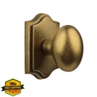 Snbtla Antique Brass Passage Door Knob Oval Egg Decorative Rosette. Price: $55.99.