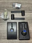 Schlage FE695 Cen 622 Lat Keyless Touchscreen Keypad Door Lock Matte Black Open. Price: $79.99.