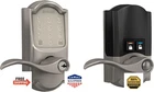 Schlage Encode Smart Wi-fi Lock With Lever Handle, Touchscreen Keypad, Keyless New. Price: $517.27.
