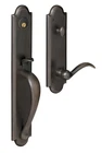 Baldwin 6402402RENT Boulder Right Handed Keyed Entryset - Distressed Oil Rubbed Open. Price: $699.99.