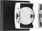 Coolnews Crystal Glass Door Knobs Interior, Square Privacy For Bedroom Open. Price: $25.00.