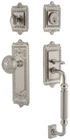 Grandeur Winwin Eset 234 Fg Windsor Solid Brass Rose Keyed Entry - Nickel New. Price: $731.25.
