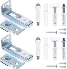 Bifold Door Hardware Repair Kit, 2-PACK Closet Pack, Silver New. Price: $11.24.
