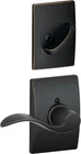 Schlage F59-ACC-CEN-RH Accent Right Handed Single Cylinder Bronze New. Price: $109.08.