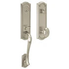 Baldwin 85337.RENT Right Handed Bethpage Escutcheon Single Cylinder Handleset Open. Price: $162.35.