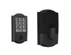 Schlage Arrive Camelot Matte Black Smart Wifi Single Cylinder Deadbolt - New. Price: $197.99.