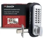 Jounjip Deadbolt Keyless Entry Door Lock Code Not Required To 100% M... New. Price: $169.97.
