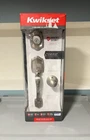 Kwikset Belleview Handleset Door Knob With Polo Satin Nickel - New Box. Price: $71.96.