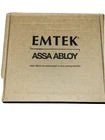 Emtek Abloy Hermes Passage Lever Doorhandle Satin Nickel Right 5110 Open. Price: $50.00.