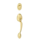Schlage Plymouth F392/FA392 Exterior Dummy Handle Lifetime Bright Brass New. Price: $36.38.
