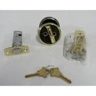 Schlage Single Cylinder Deadbolt B60N 605 Strike Bright Brass Finish New. Price: $34.99.
