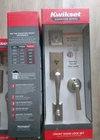 New Kwikset Signature Satin Nickel Front Entry Door Lock Smartkey Handleset. Price: $69.98.