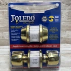 Toledo Single Cylinder Deadbolt Polished Brass CV1501-MA-US3 New. Price: $29.99.