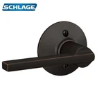 Schlage F170 Residential Lever Latitude Antique Bronze Round Rose Single Dummy New. Price: $18.17.