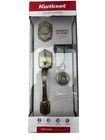 Kwikset Belleview Handleset Deadbolt Tylo Knob Antique Brass 96870-098 (ob) Open. Price: $59.95.