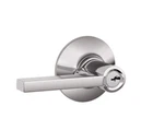 Schlage Latitude Door Lever Keyed Entry Lock, F51A Open. Price: $22.99.