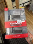 Kwikset 740HFL SQT-15 Keyed Entry Lever, Metal, Satin Nickel Smartke (ECP021766) Used. Price: $34.99.