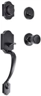 Amazon Basics Front Door Lock Handleset Tulip Knob ZIA54910 - Matte Black Used. Price: $44.68.
