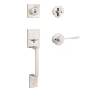 Kwikset Amador Handleset W/ Ladera Lever Satin Nickel Smartkey 883351749015 New. Price: $136.85.