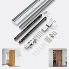 NUK3Y Concealed Sliding Barn Door Hardware With Soft Close (38"" Track) New. Price: $142.51.