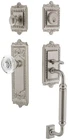 Nostalgic Warehouse Eadced Eset 238 Cg Vintage Crystal Sectional - Nickel New. Price: $491.25.