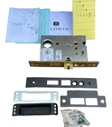 Baldwin Mortise Lock Lever 2-3/4" Backset, Left Hand 6075.102.LRLS Open. Price: $97.95.