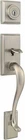 Kwikset 800HELIP-15S Hawthorne Single Cylinder Entrance Handleset, Satin Nickel Open. Price: $120.00.