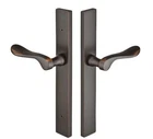 Emtek 14A2HLORH Multi Point C4 Non-keyed Passage Modern Style 1-1/2" X 11" Black New. Price: $128.00.