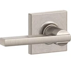 Schlage F10 619 Latitude Passage Lever Collins Decorative Satin Nickel New. Price: $25.00.