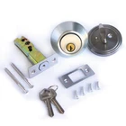 Single Cylinder Deadbolt Lock Security Home Entry Handle Door Set W/ Keys New. Price: $59.99.