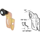 Prime-line 1/2 In. Offset Adjustable 2-1/4 H. Single Wheel Back Bypass Door New. Price: $11.89.