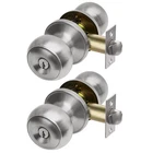 2 Pack Entry Door Knob, Keyed Different Lock Sets Solid Stainless Ste... New. Price: $31.56.