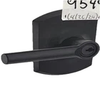 Schlage Broadway Lever Keyed Entry Handle, Greenwich Trim, Matte Black. 90 Open. Price: $36.86.